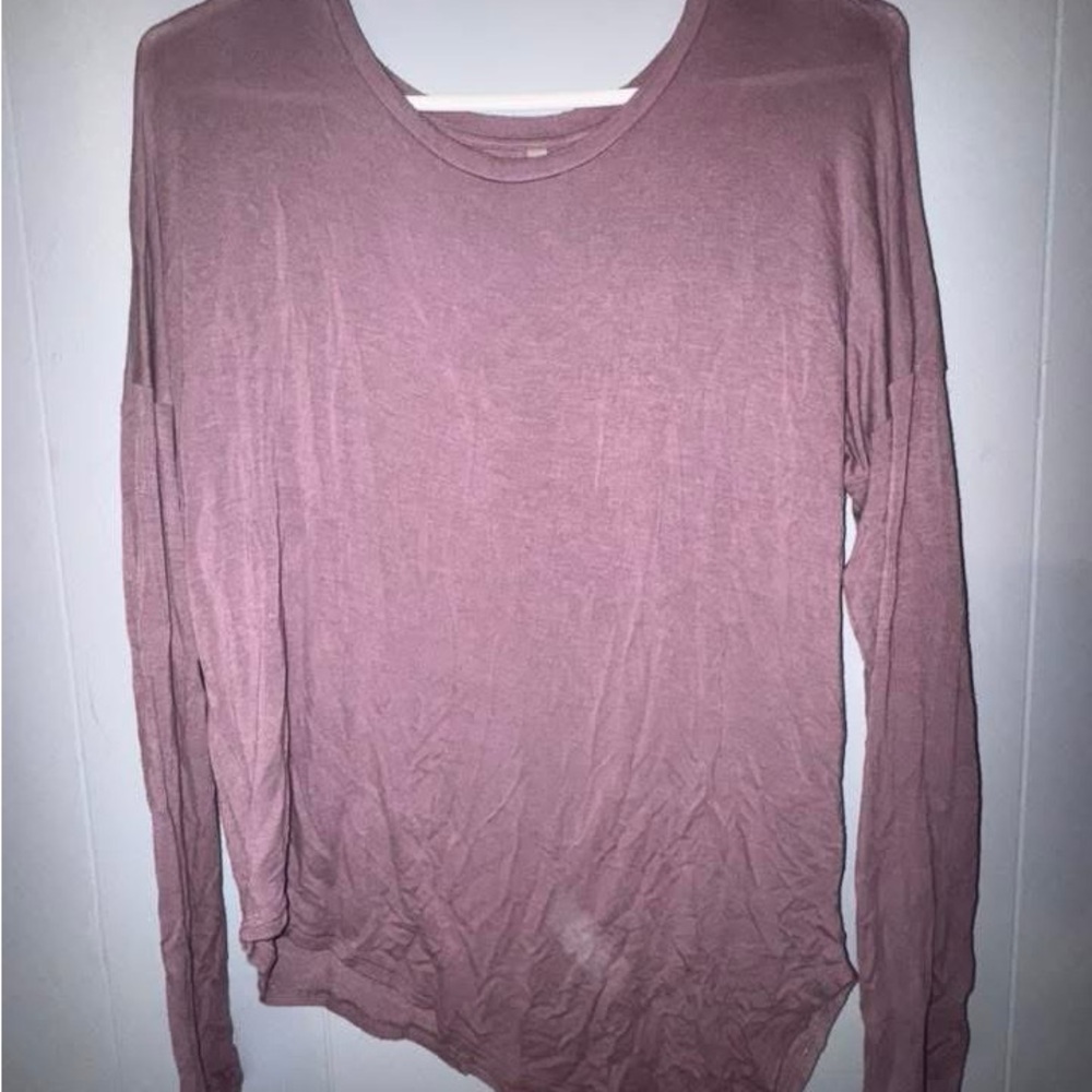 Pink Long Sleeve Top